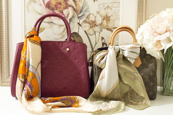 My LV Montaigne MM and LV Speedy 25
