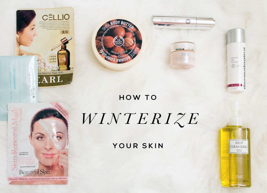 how to winterize your skin // Geeky Posh