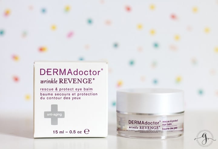 DERMADoctor Wrinkle Revenge Rescue & Protect Eye Balm review // Geeky Posh