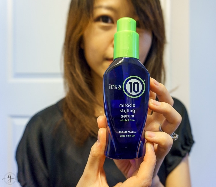 Your best (and easiest) at home blowout ever, feat. It's a 10 // Geeky Posh