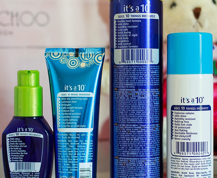 Your best (and easiest) at home blowout ever, feat. It's a 10 // Geeky Posh