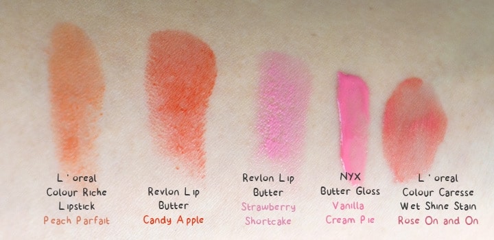 My favorite drugstore lipsticks // Geeky Posh