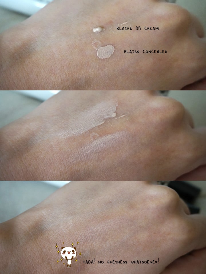 Klairs Illuminating Supple BB Cream and Creamy Natural Fit Concealer // Geeky Posh