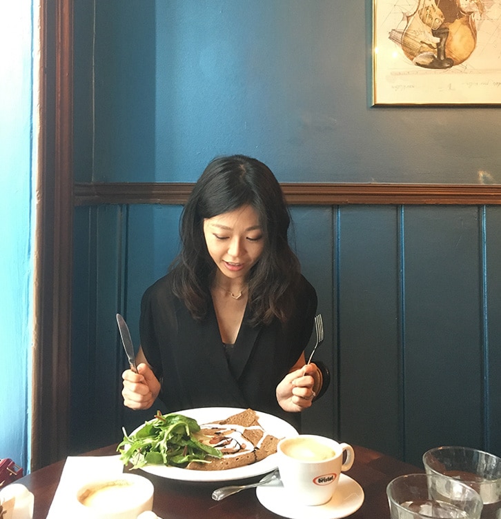 Mixing old & modern in Old Town Alexandria // Fontaine Caffe and Creperie