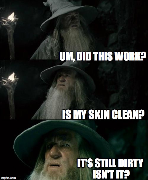 dirty skin meme