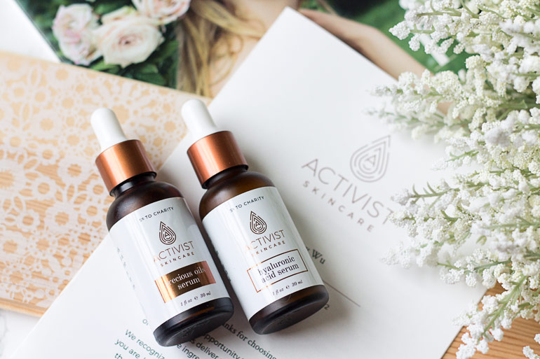 Customized eco-luxe serums with Activist Skincare