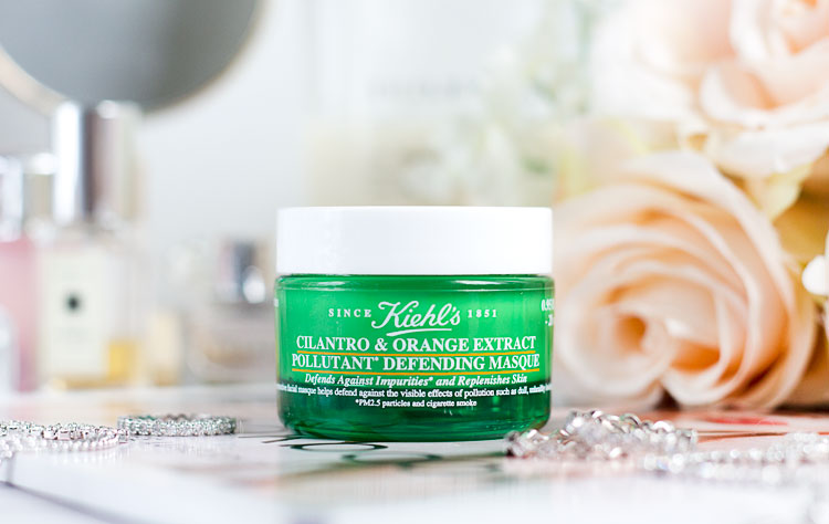 Kiehl's Cilantro & Orange Extract Pollutant Defending Mask