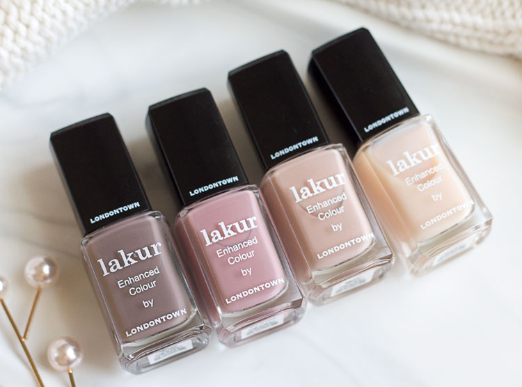 Manicures with Londontown Nail Polishes