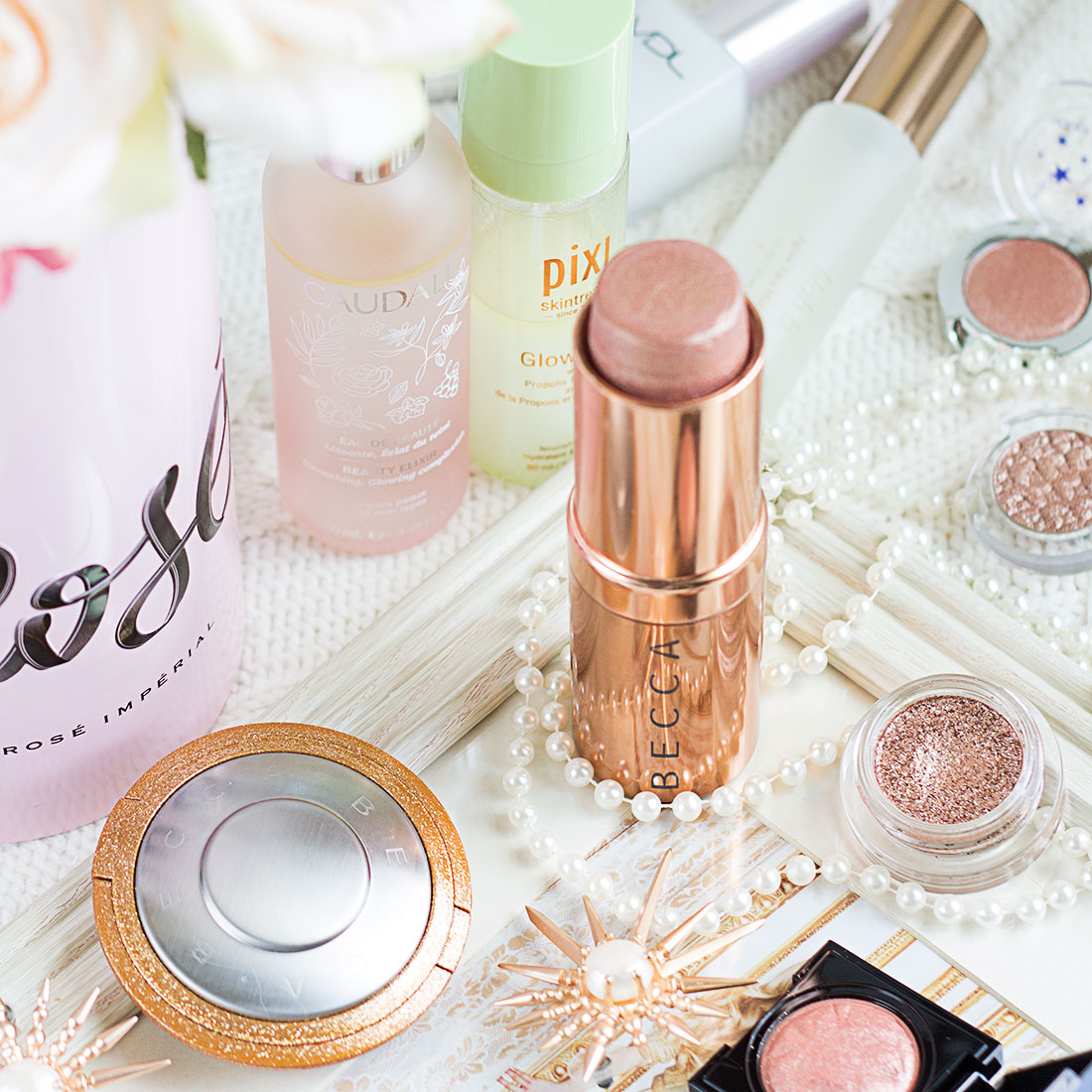 Glowy summer makeup with the new Becca Glow Collection