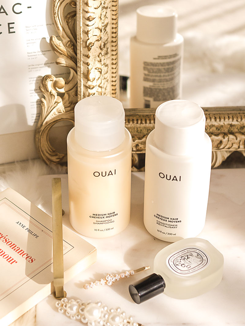 A bougie experience: the Ouai Medium Hair Shampoo + Conditioner review