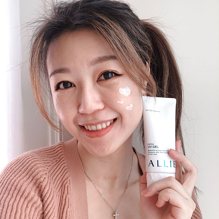 My favorite everyday sunscreen: Allie Extra UV Gel N