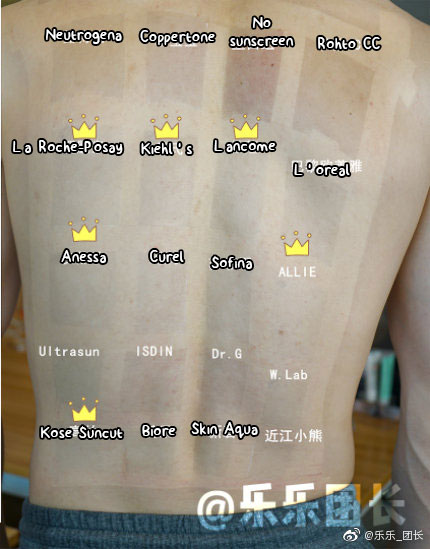 2019 sunscreen test comparing Allie, Anessa, La Roche Posay, Lancome, L'oreal, Biore, Suncut, Skin Aqua, and Neutrogena sunscreens