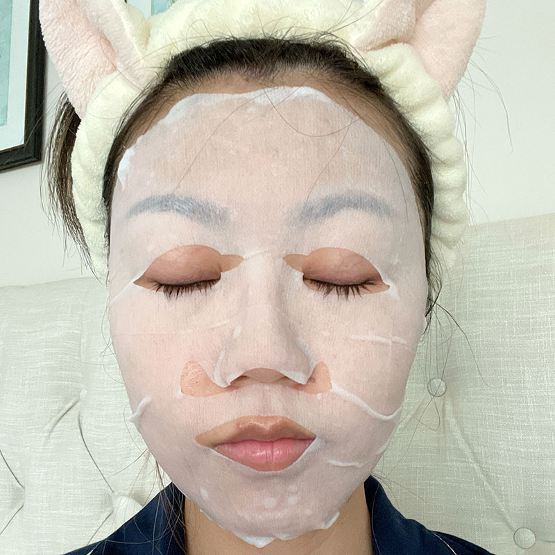 lululun over 45 sheet mask demo