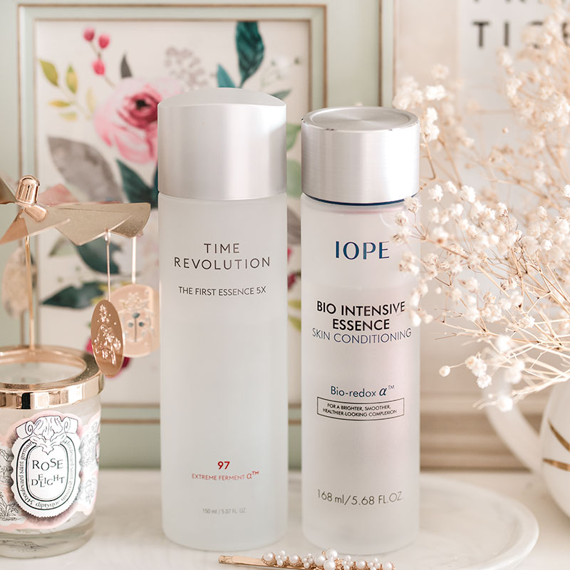 missha time revolution first essence vs iope bio intensive