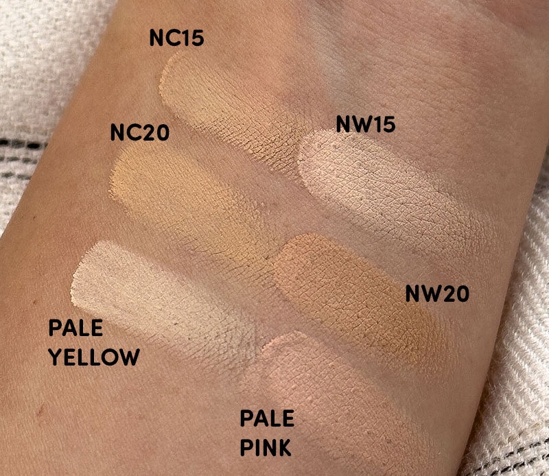 Studio Fix Conceal and Correct Palette